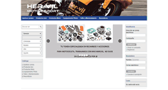 Desktop Screenshot of hervil.es